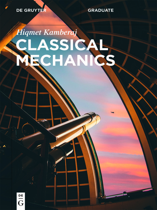 Title details for Classical Mechanics by Hiqmet Kamberaj - Wait list